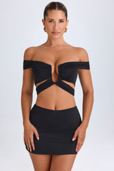 Slinky A Line Mini Skirt