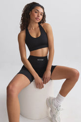 Wide Strap Racerback Sports Bra