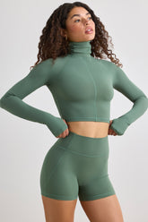 High Waist Active Shorts