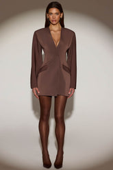 Tailored Blazer Mini Dress