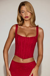 Lace Corset Top