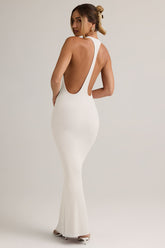 Sleek Racerback Maxi Dress