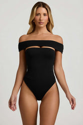 Cut Out Off Shoulder Bodysuit