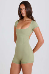 Open Back Unitard
