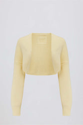 Ribbed Cropped Shrug