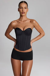 Slinky Jersey Low Rise Hot Pants