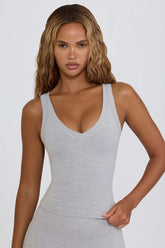 Soft V Neck Active Tank Top