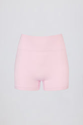 Powder Pink Seamless Workout Shorts