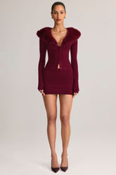 Low Rise Bodycon Mini Skirt