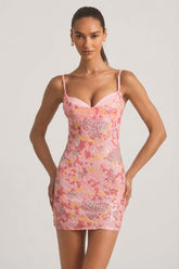 Embellished Camisole Mini Dress