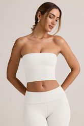 Strapless Bandeau Crop Top