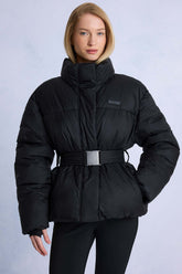 Oversized Belted Ski Jacket
