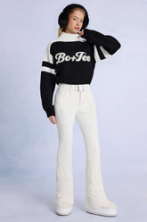 Waterproof Ski Salopettes with Flared Legs