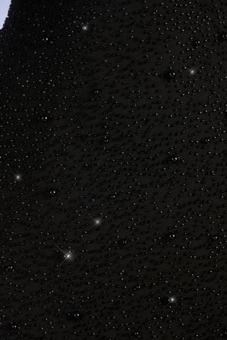 Embellished Bandeau Maxi Dress with Thigh Split