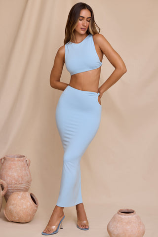 Twist Detail Maxi Skirt