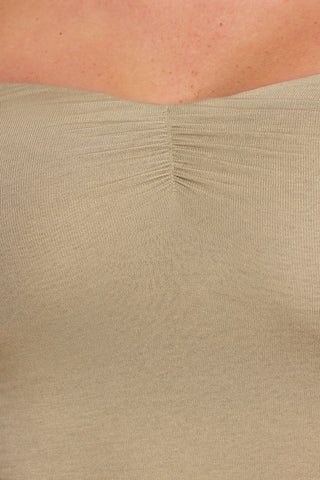 Off Shoulder Long Sleeve Maxi Dress