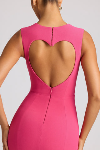 Heart Back Cutout Mini Dress