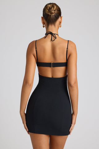 Embellished Heart Cup Mini Dress