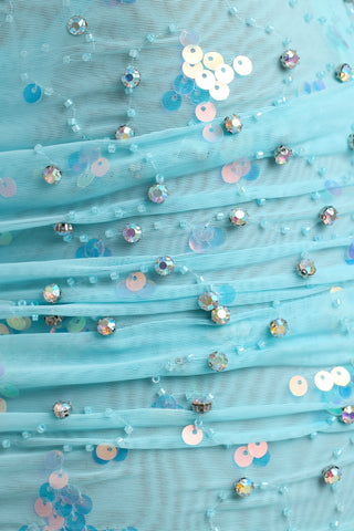 Crystal Embellished Halter Top