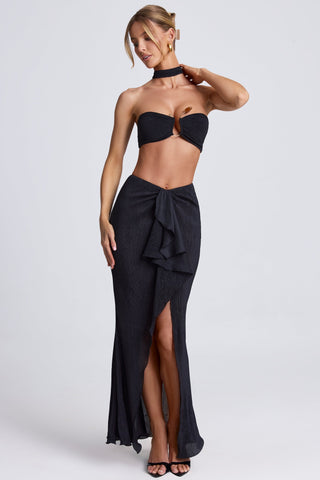 Cascading Ruffle Maxi Skirt