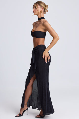 Cascading Ruffle Maxi Skirt