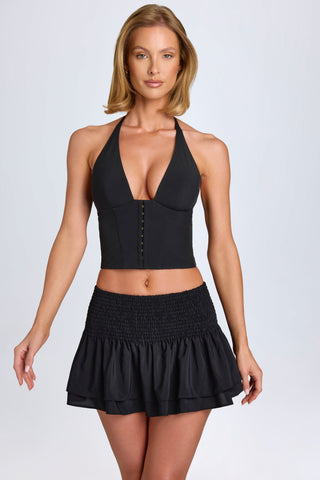 Halterneck Corset Top