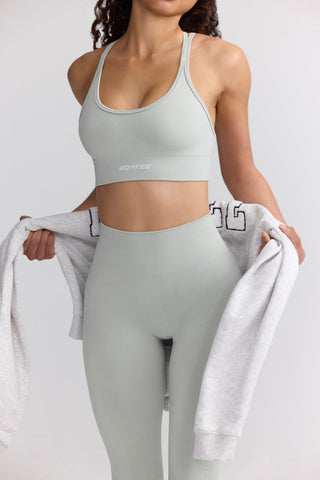 Seamless Strappy Sports Bra