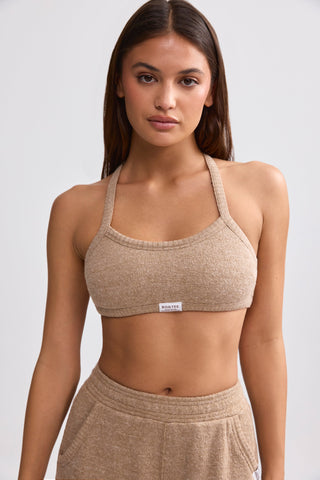 Terry Towelling Scoop Neck Bralette