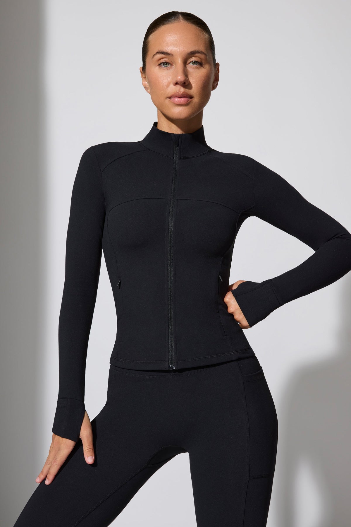 Sculpted Active Zip Jacket