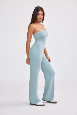 Chunky Knit Bandeau Jumpsuit