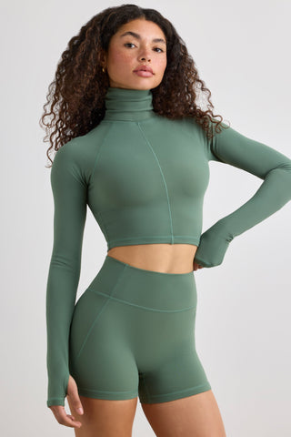 High Waist Active Shorts