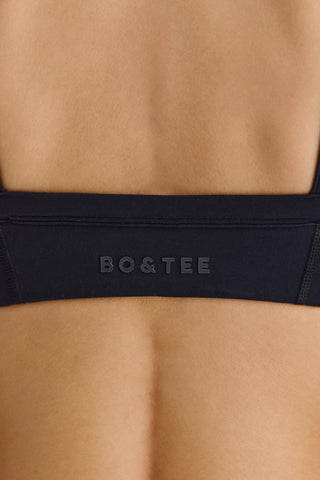 Contrast Trim Sports Bra