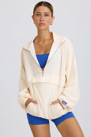 Oversized Track Jacket Lightweight Layer