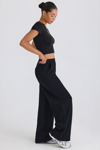 Casual Wide Leg Joggers