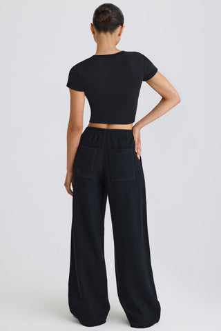 Casual Wide Leg Joggers