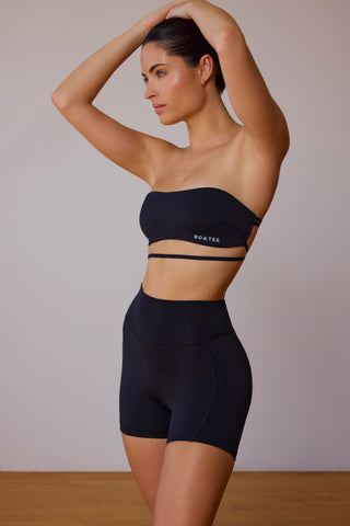 Slinky Ballet Shorts with Contour Seams