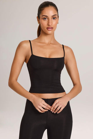 Scoop Neck Bodycon Tank Top