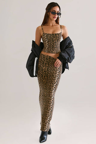 Scoop Neck Bodycon Tank Top