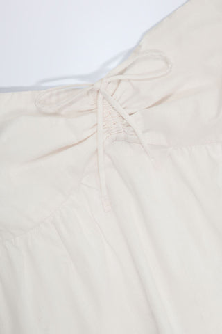 Tie Front Bandeau Crop Top