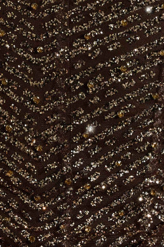 Embellished Bandeau Mini Dress