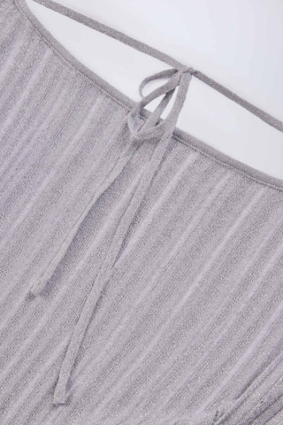 Backless Batwing Mini Dress