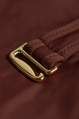 Metallic Layered Swimsuit