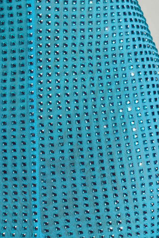 Embellished Halterneck Maxi Dress