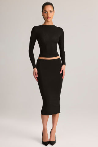 Modal Pencil Skirt