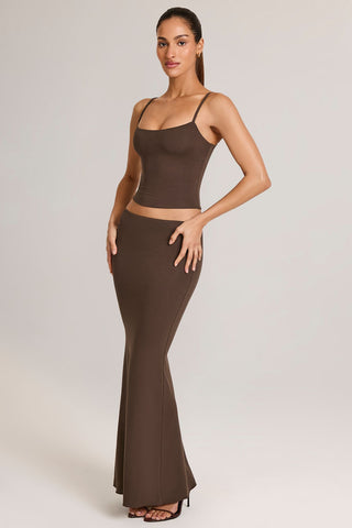 Flowy Fishtail Maxi Skirt