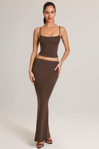 Flowy Fishtail Maxi Skirt