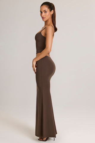 Flowy Fishtail Maxi Skirt