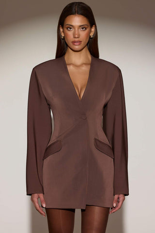 Tailored Blazer Mini Dress