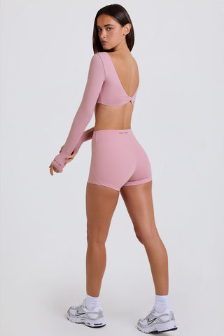 Silky High Waist Shorts