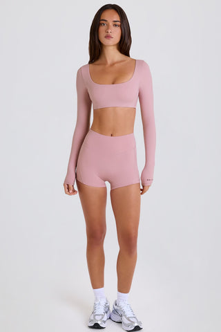 Silky High Waist Shorts